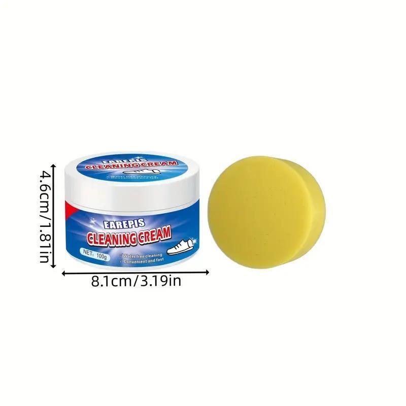GharNeeds™ Ultimate Shoe & Multi-Surface Cleaning Cream