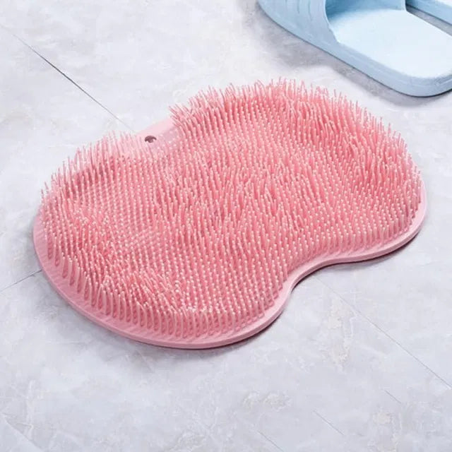 GharNeeds™ Anti-Slip Shower Scrubber & Foot Scrubber Mat