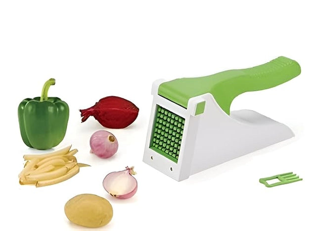 GharNeeds™ Heavy-Duty French Fry Cutter & Vegetable Dicer
