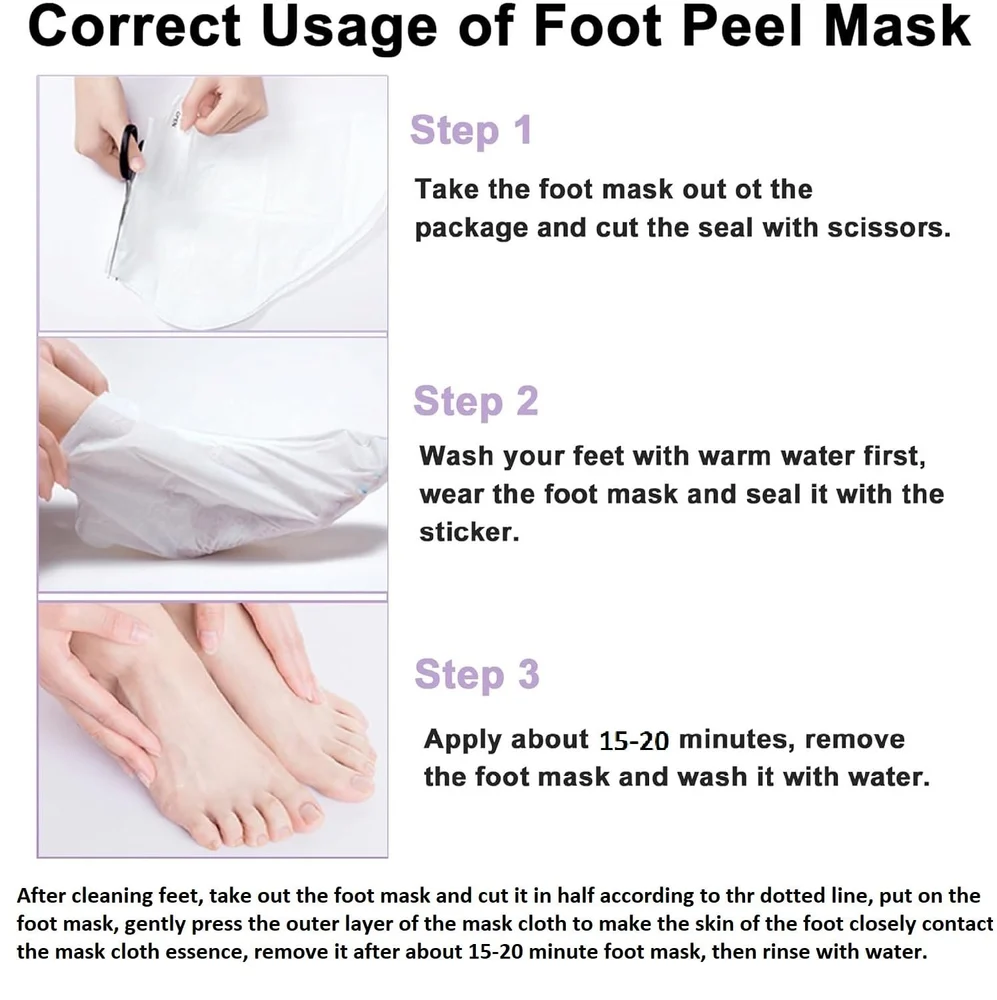 GharNeeds™ Goat Milk Exfoliating & Peeling Foot Mask