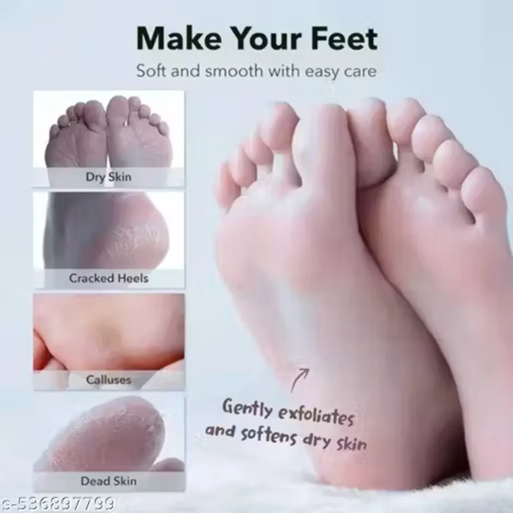 GharNeeds™ Goat Milk Exfoliating & Peeling Foot Mask